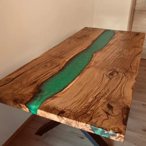Tavolo in resina Verde